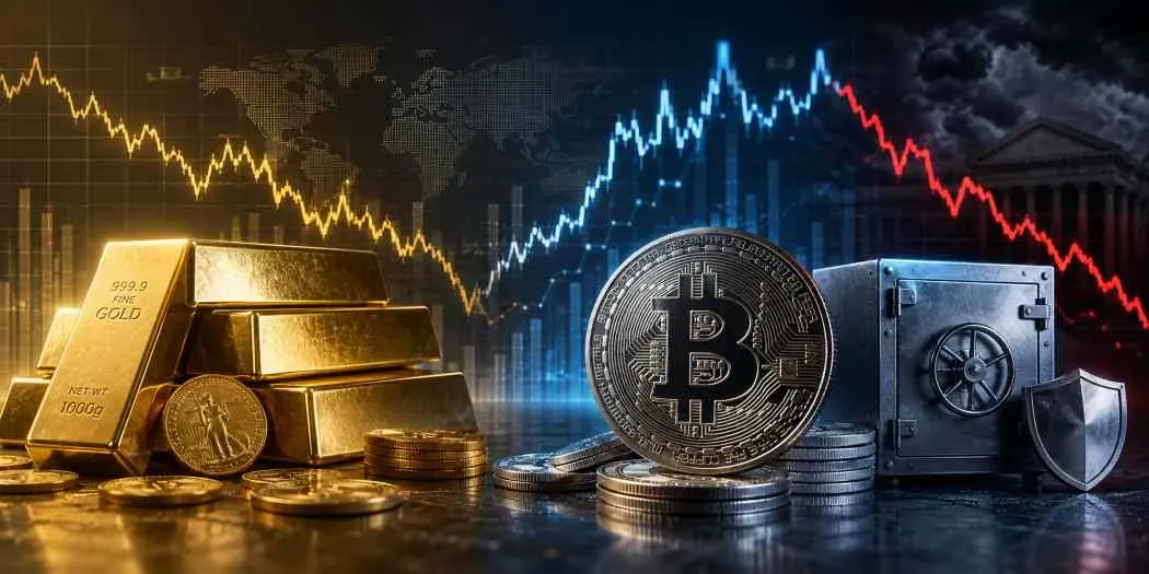 Gold Bitcoin Correlation During Market Crises Explained
