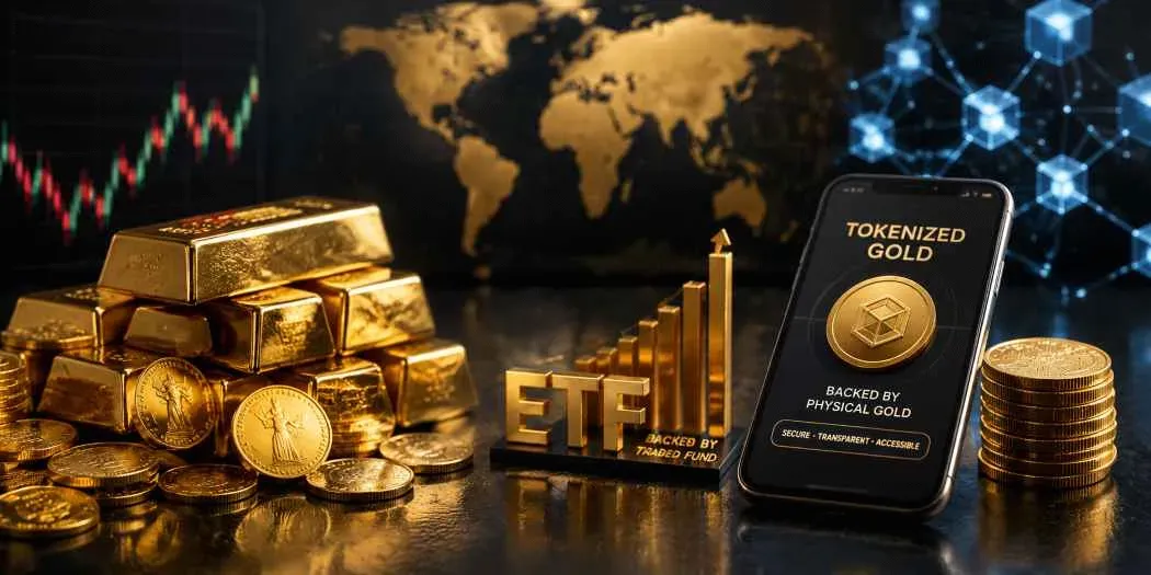 Physical Gold, ETFs, or Tokenized Gold: Comparing Modern Options