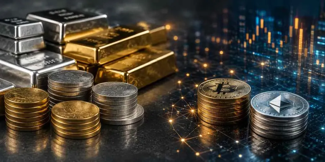Crypto and Precious Metals for Modern Portfolio Balance